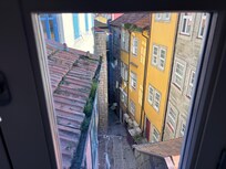 Alley view from room.