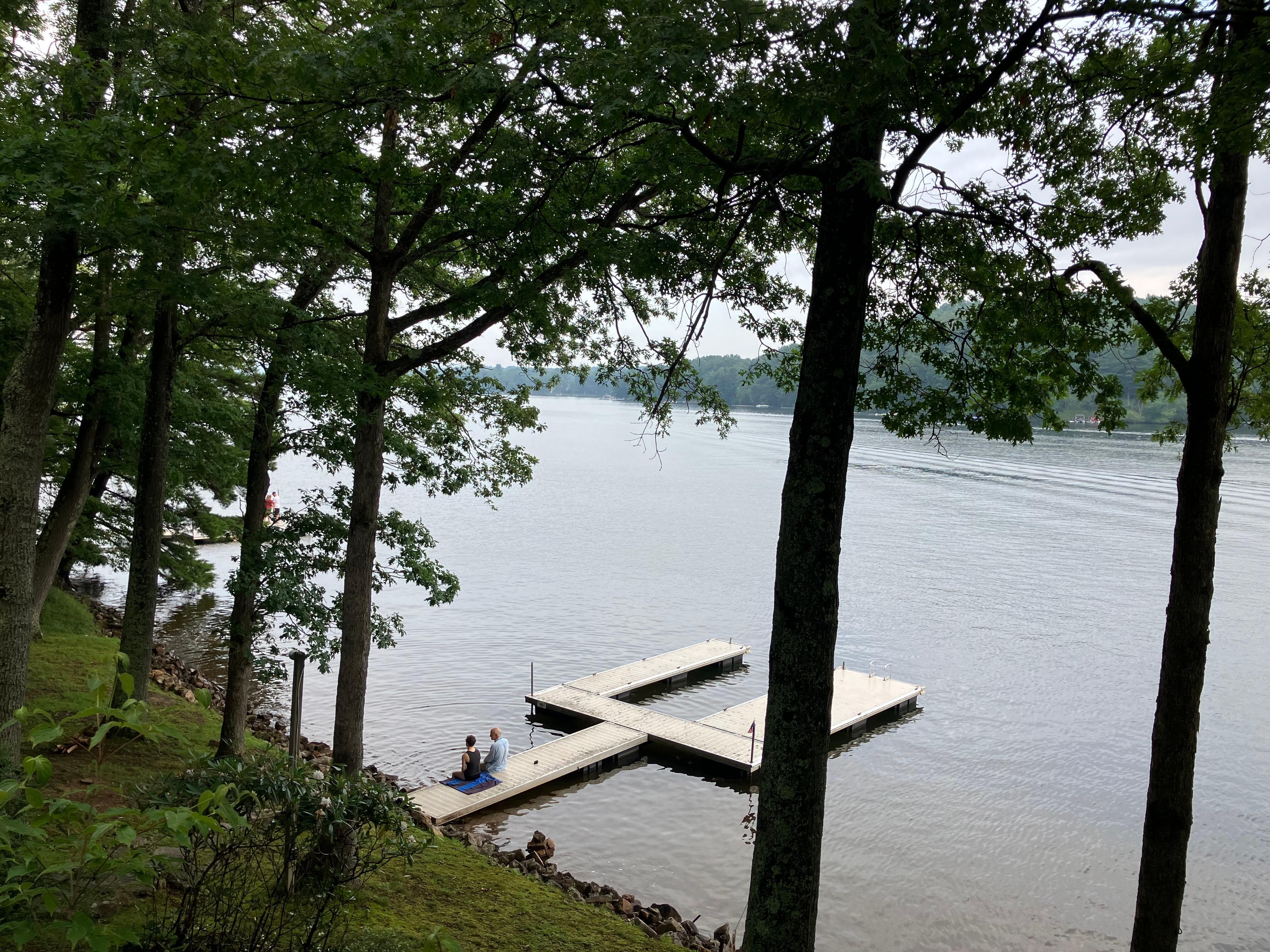 View from the deck