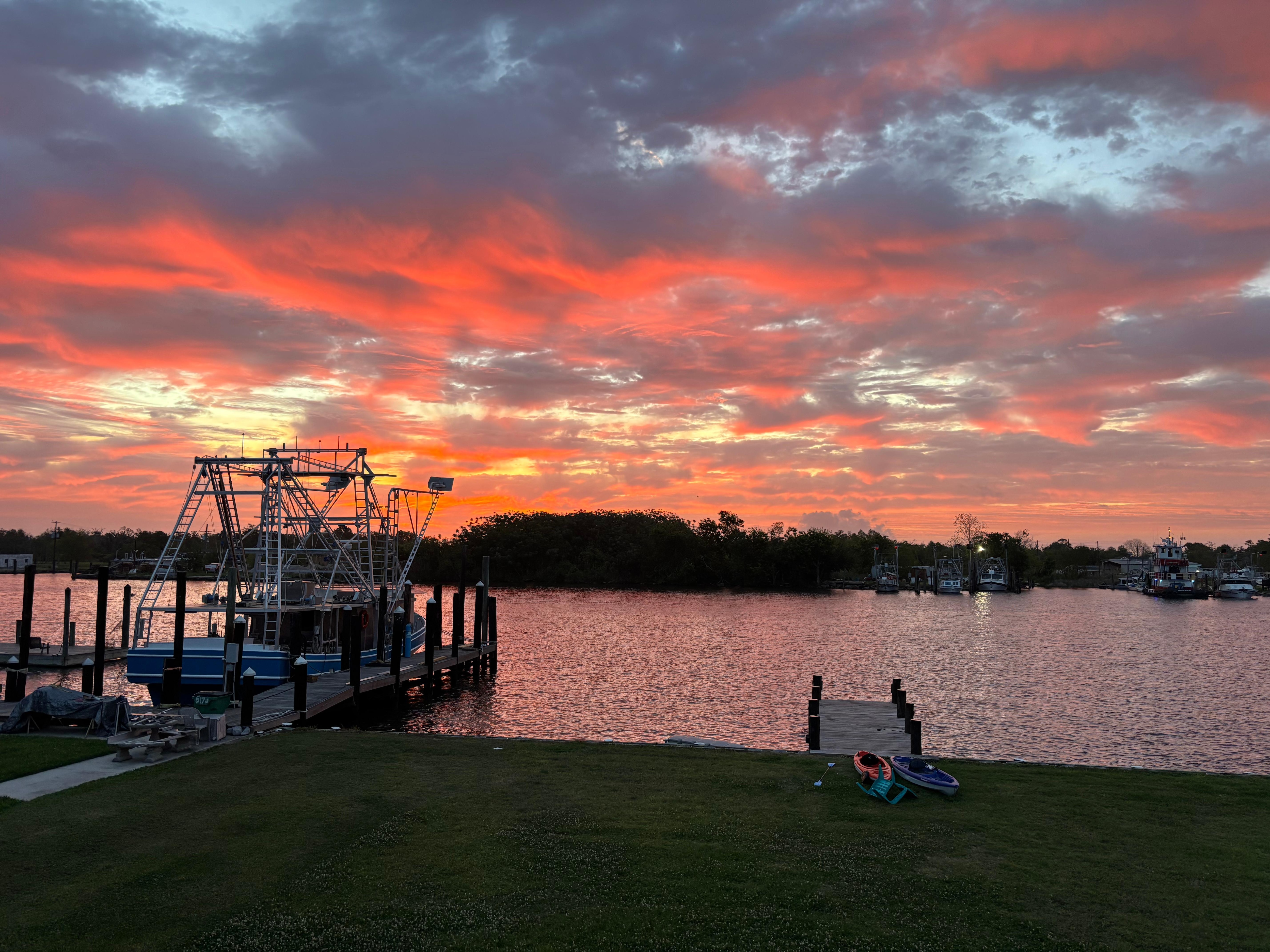 Amazing sunrises each morning