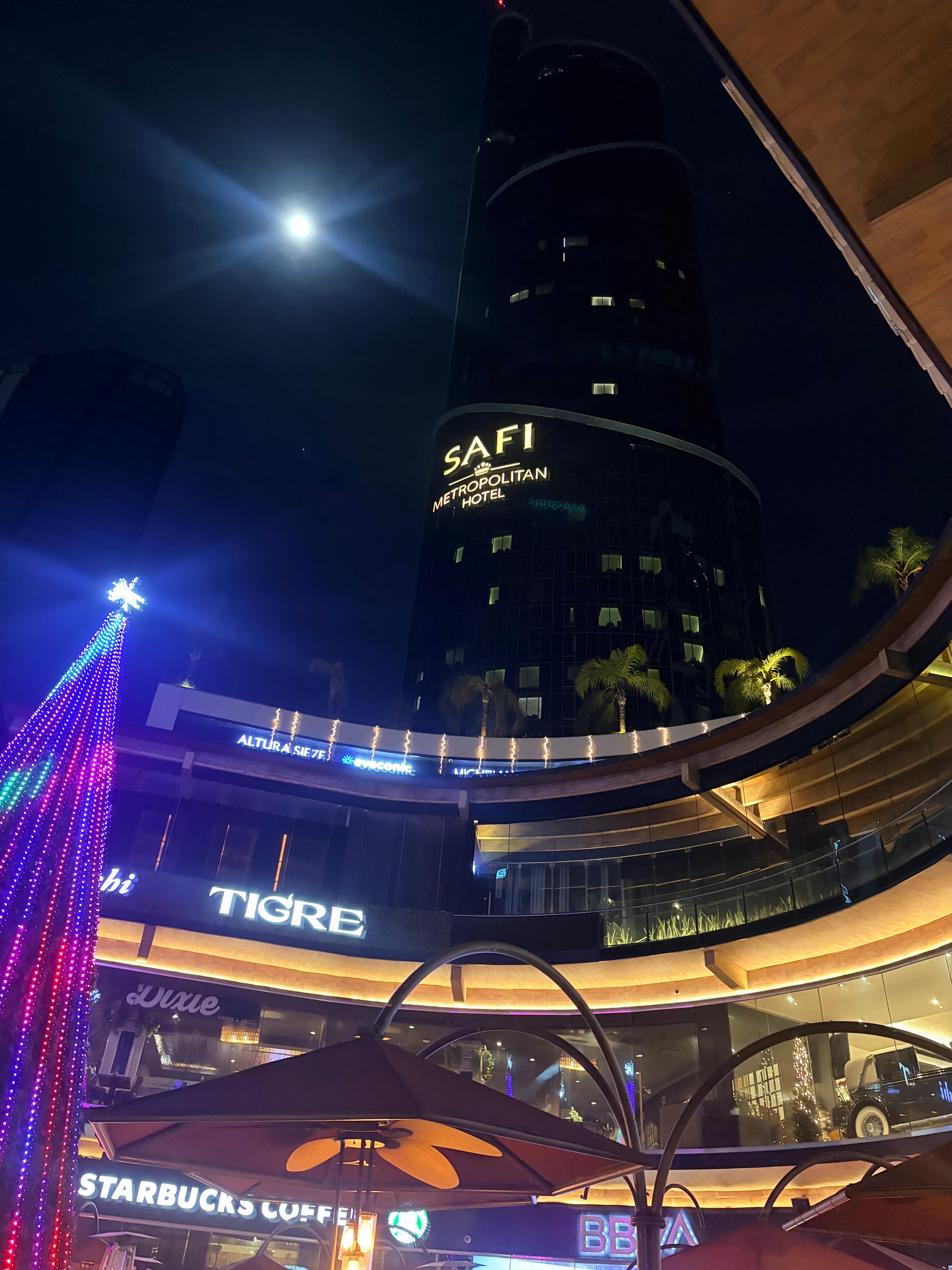 Outside area of hotel 