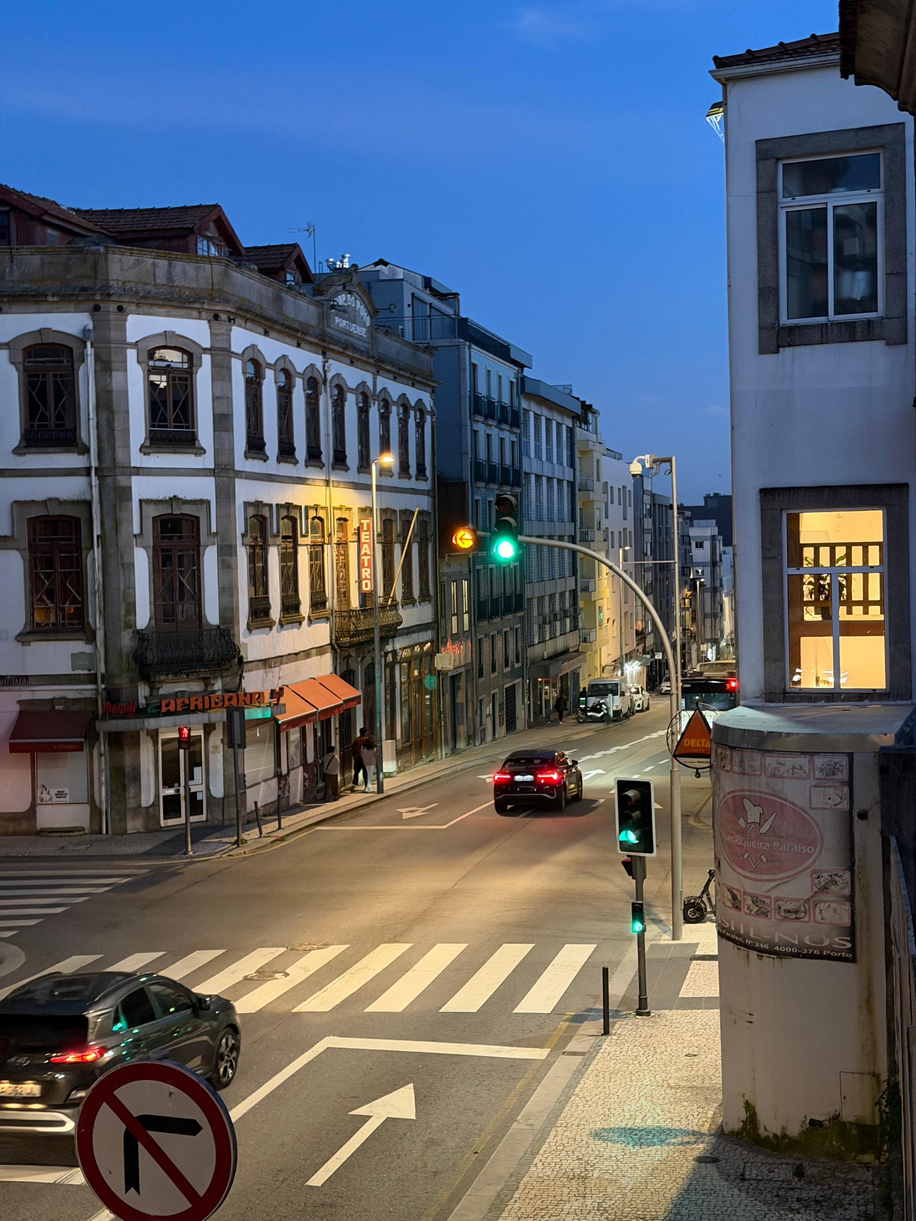 View from second floor front bedroom balcony towards man city area