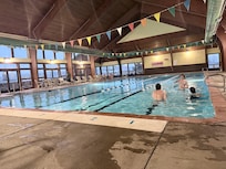 Rec center indoor heated pool.