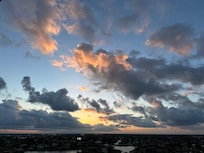 Sunrise from the condo balcony