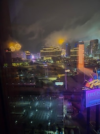 Strip view New Years Eve