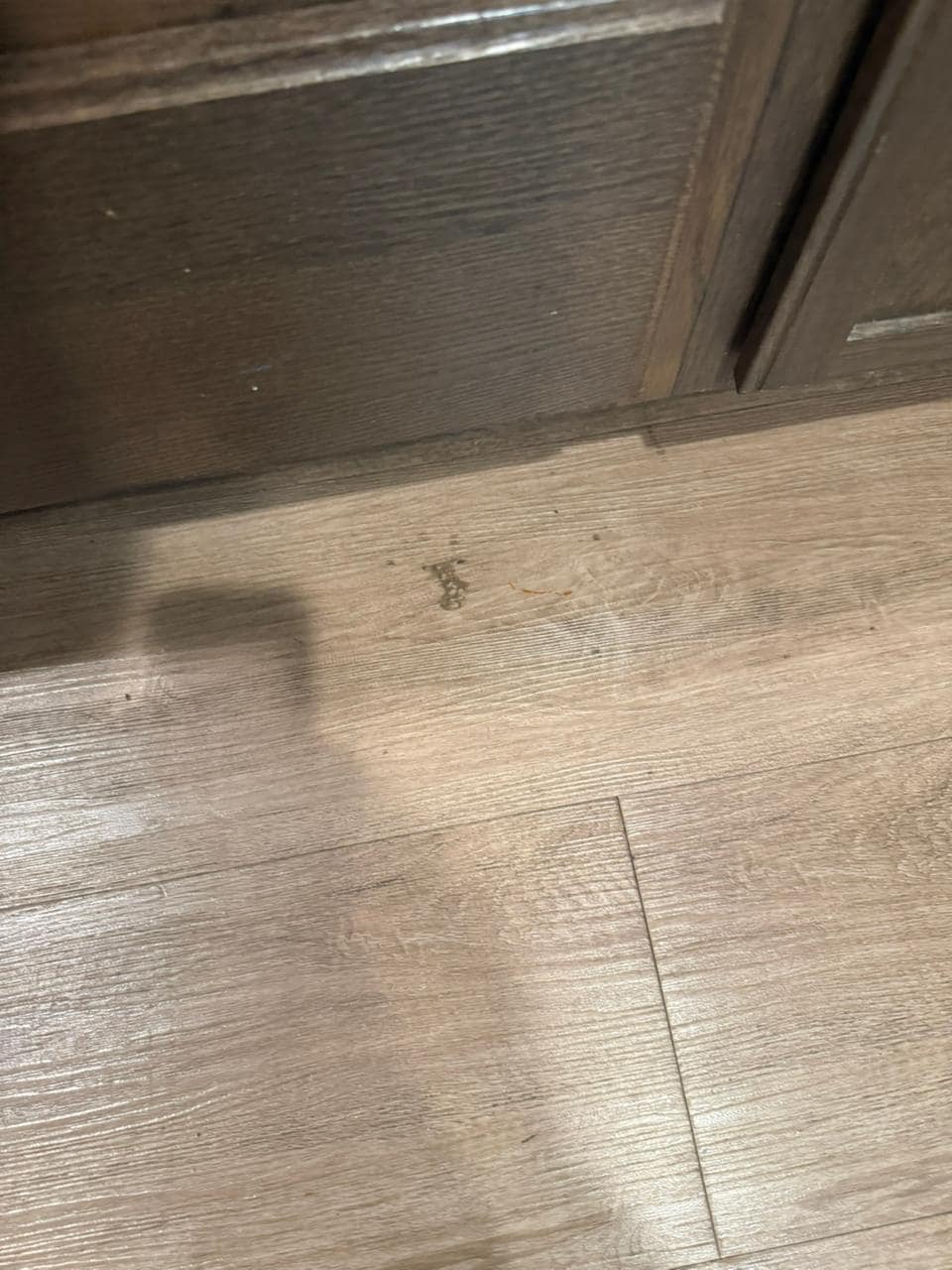 Dirty floor