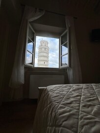 View in the day from the bed.