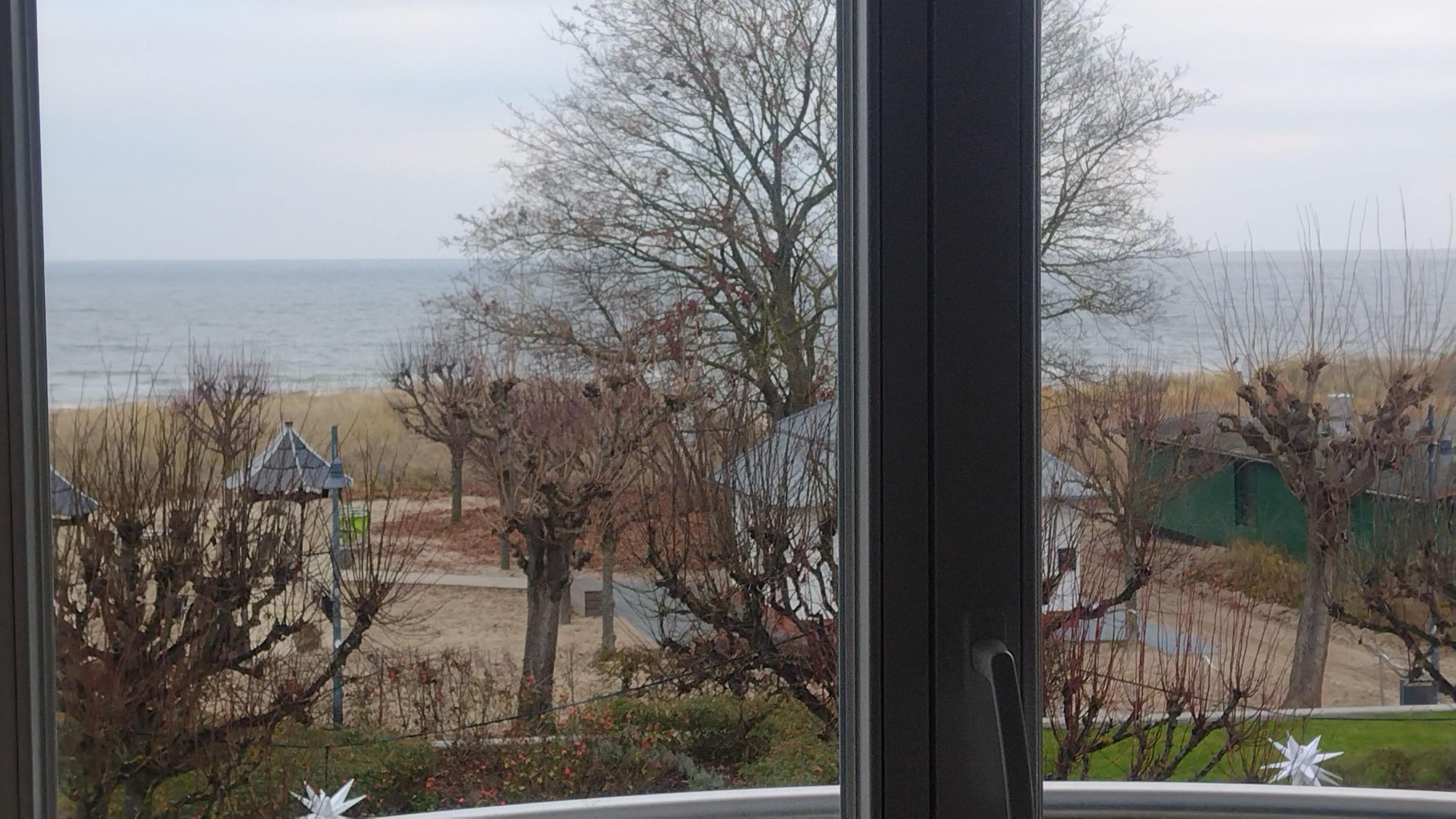 Blick auf dem Fenster 