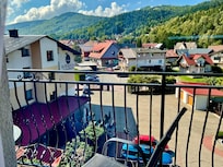 Utsikt fra egen veranda
