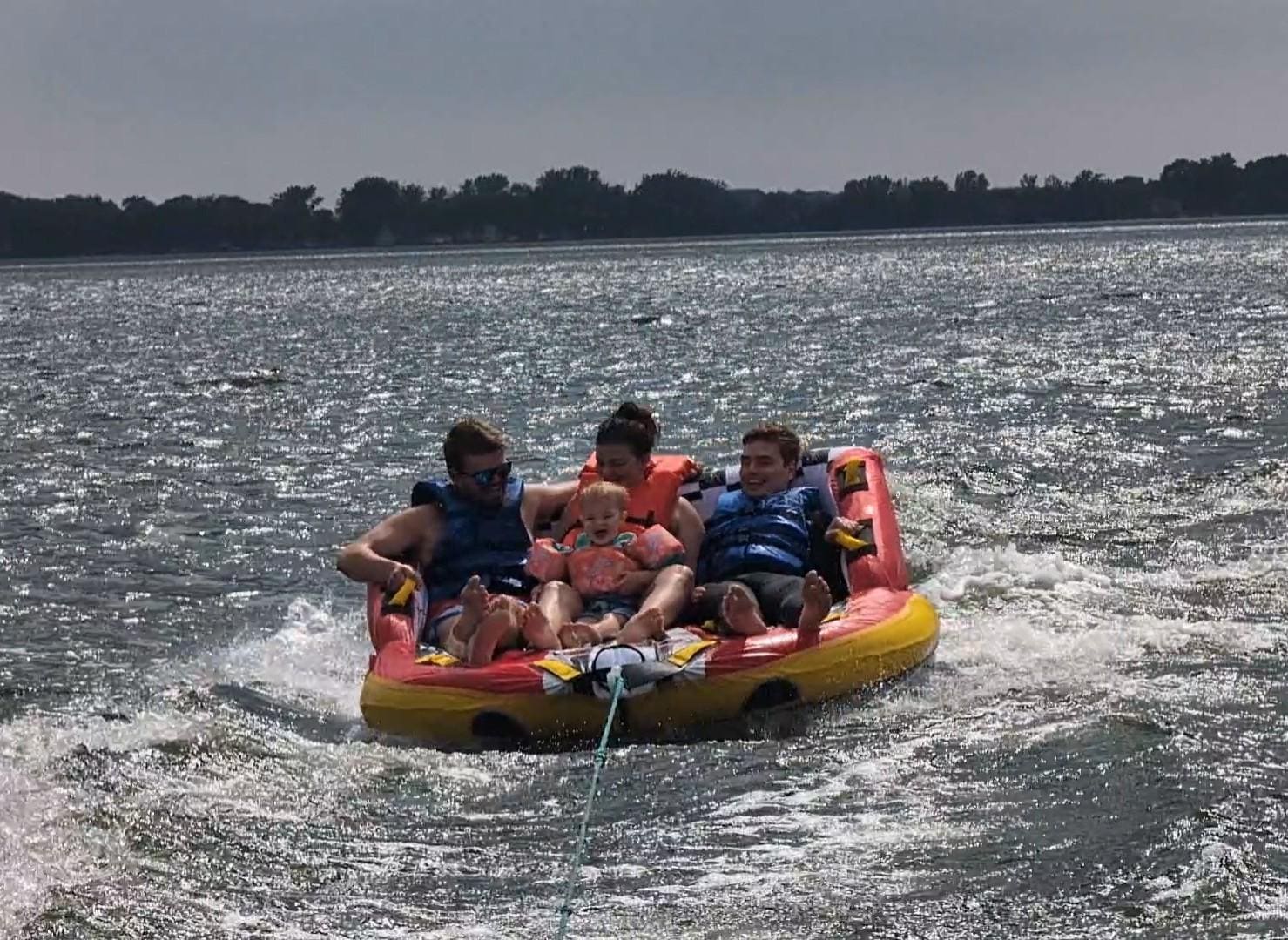 My three kids and one grandson