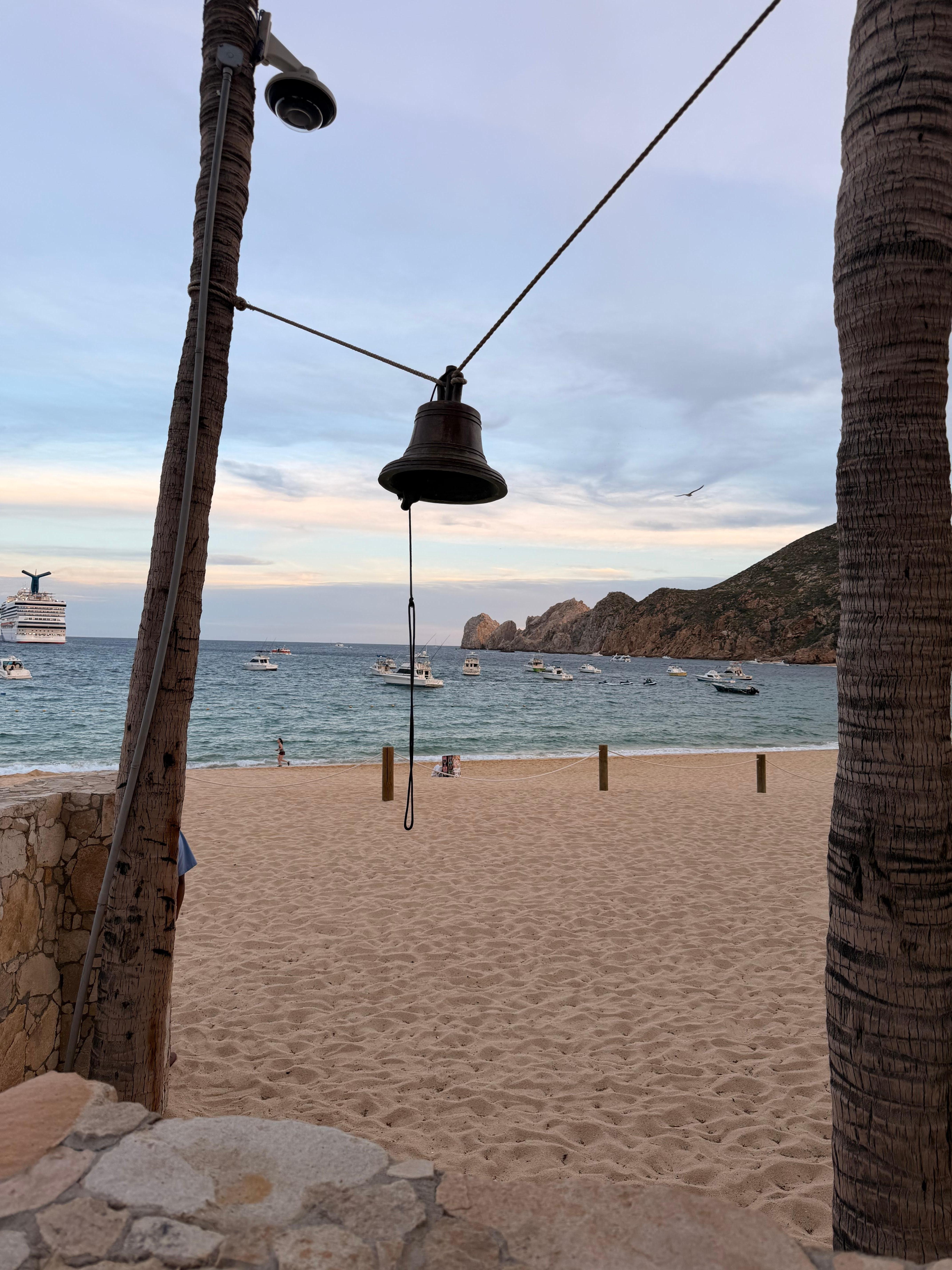 On the beach at the property 