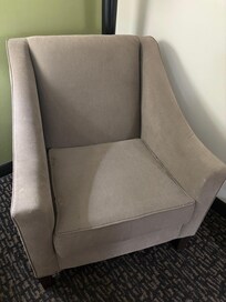 Dirty armchair