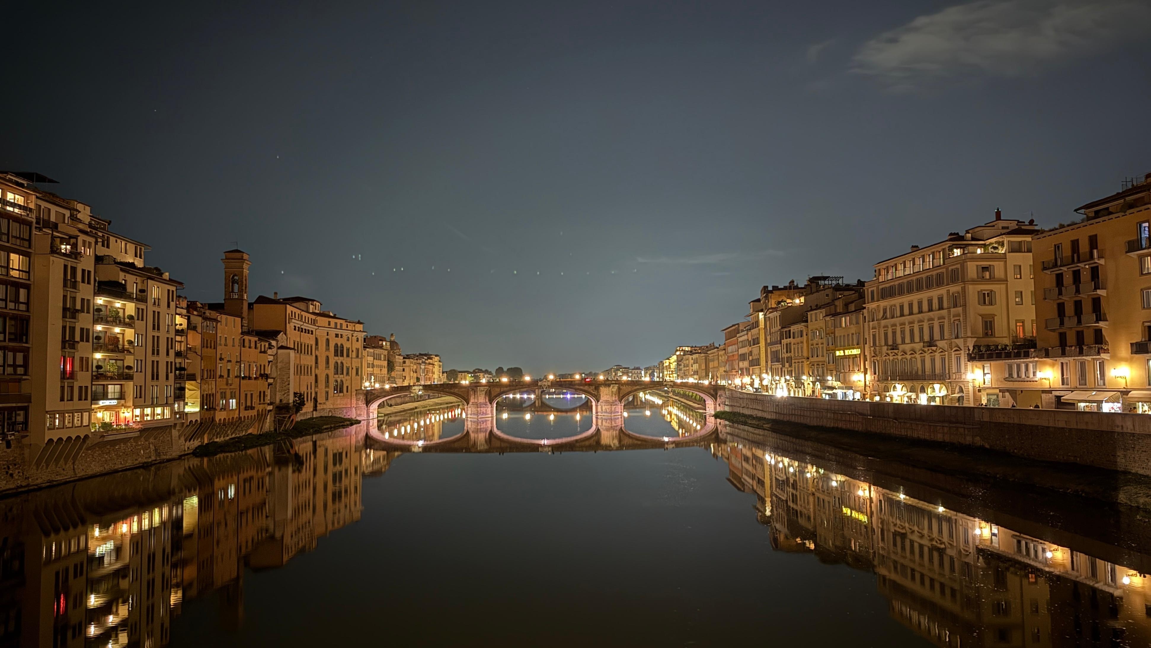 Ponte Vecchio is a 2 min walk 