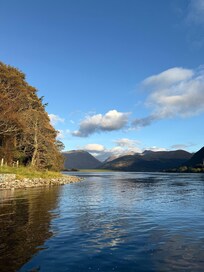 Short walk to the water