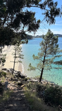 Blick vom Küstenpfad