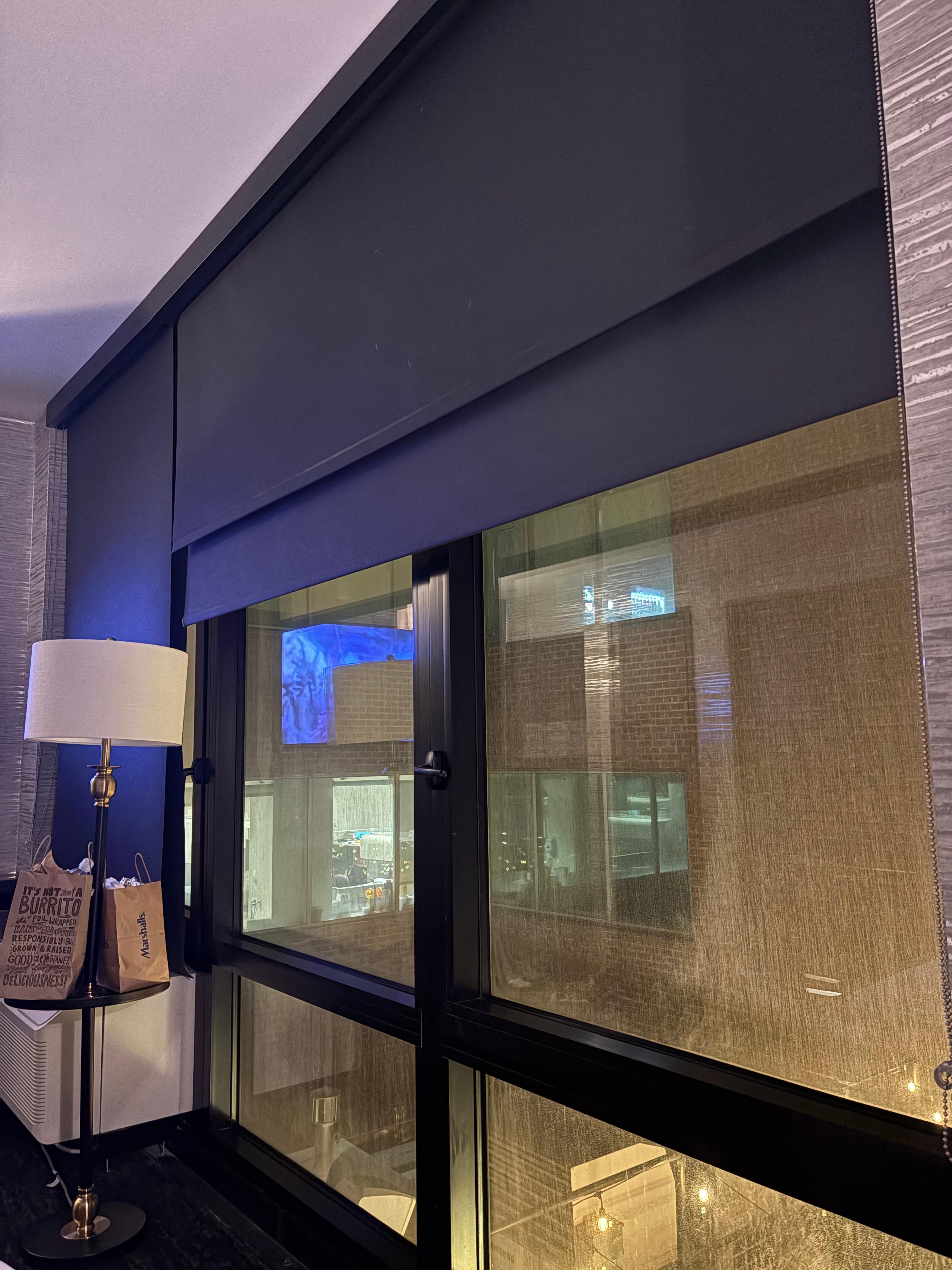 View from the bed. Not very executive. Room 306