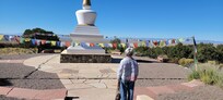 20 minute walk to the Stupa