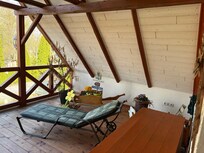 Die andere Seite des Balkons