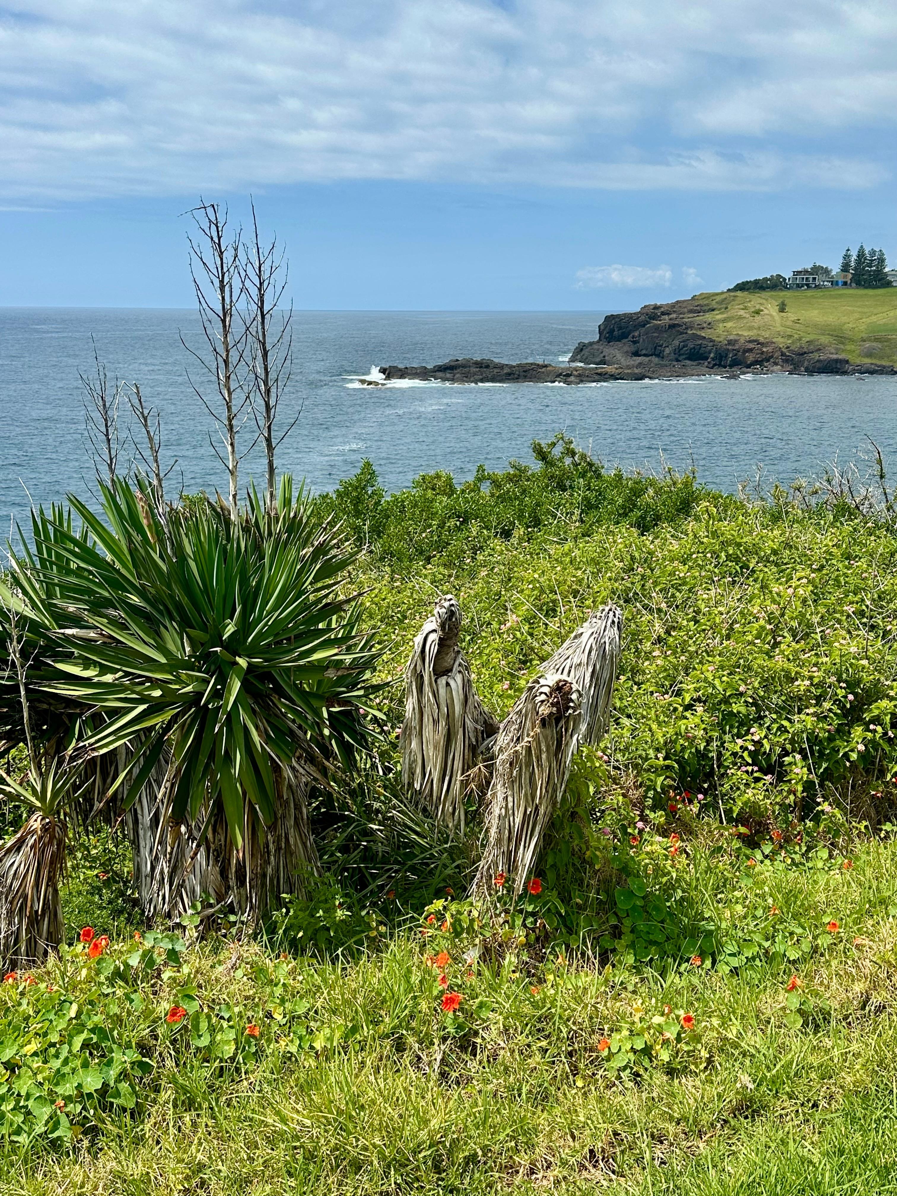 View from the path to East’s Beach 