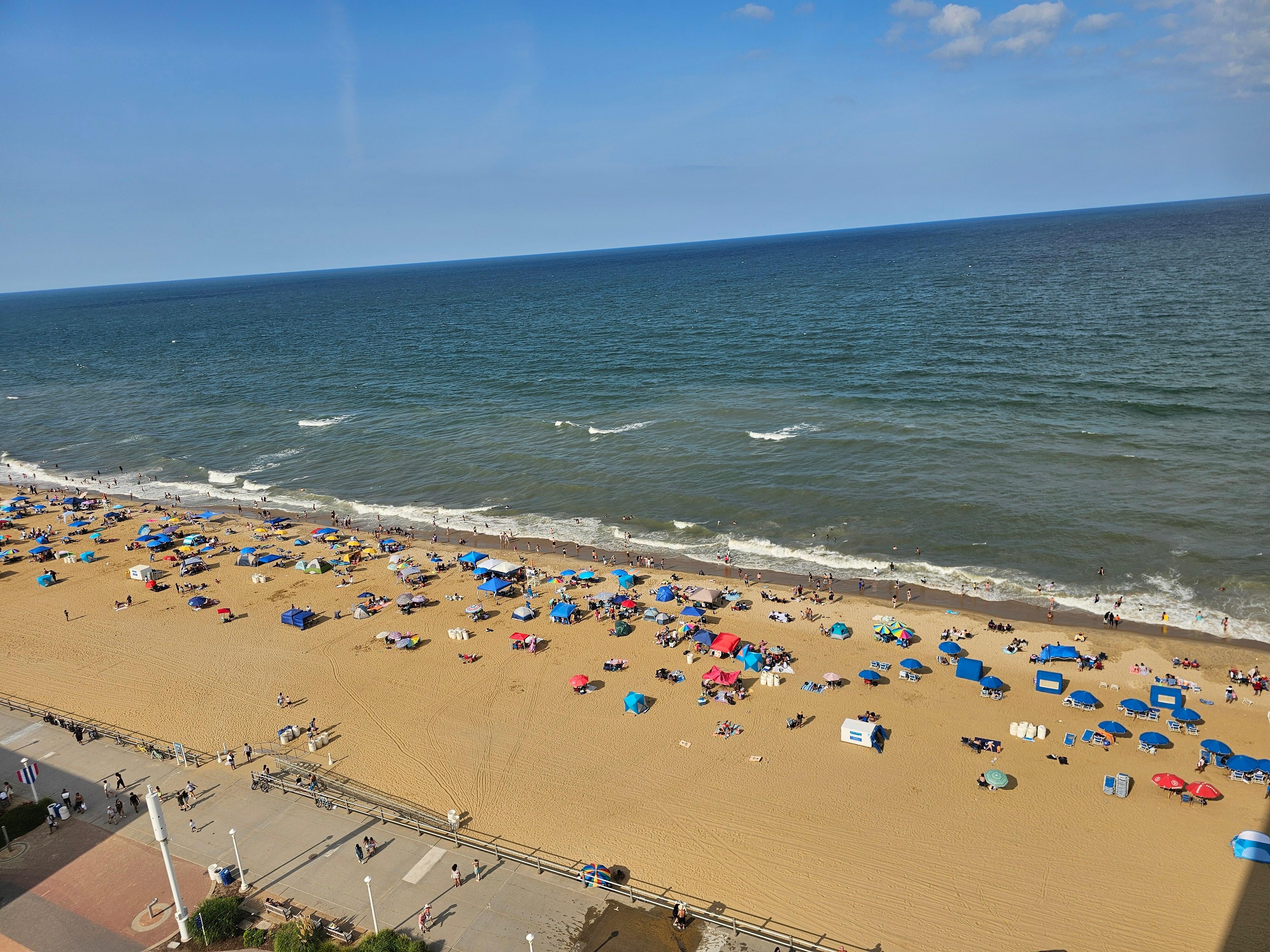 View from our balcony