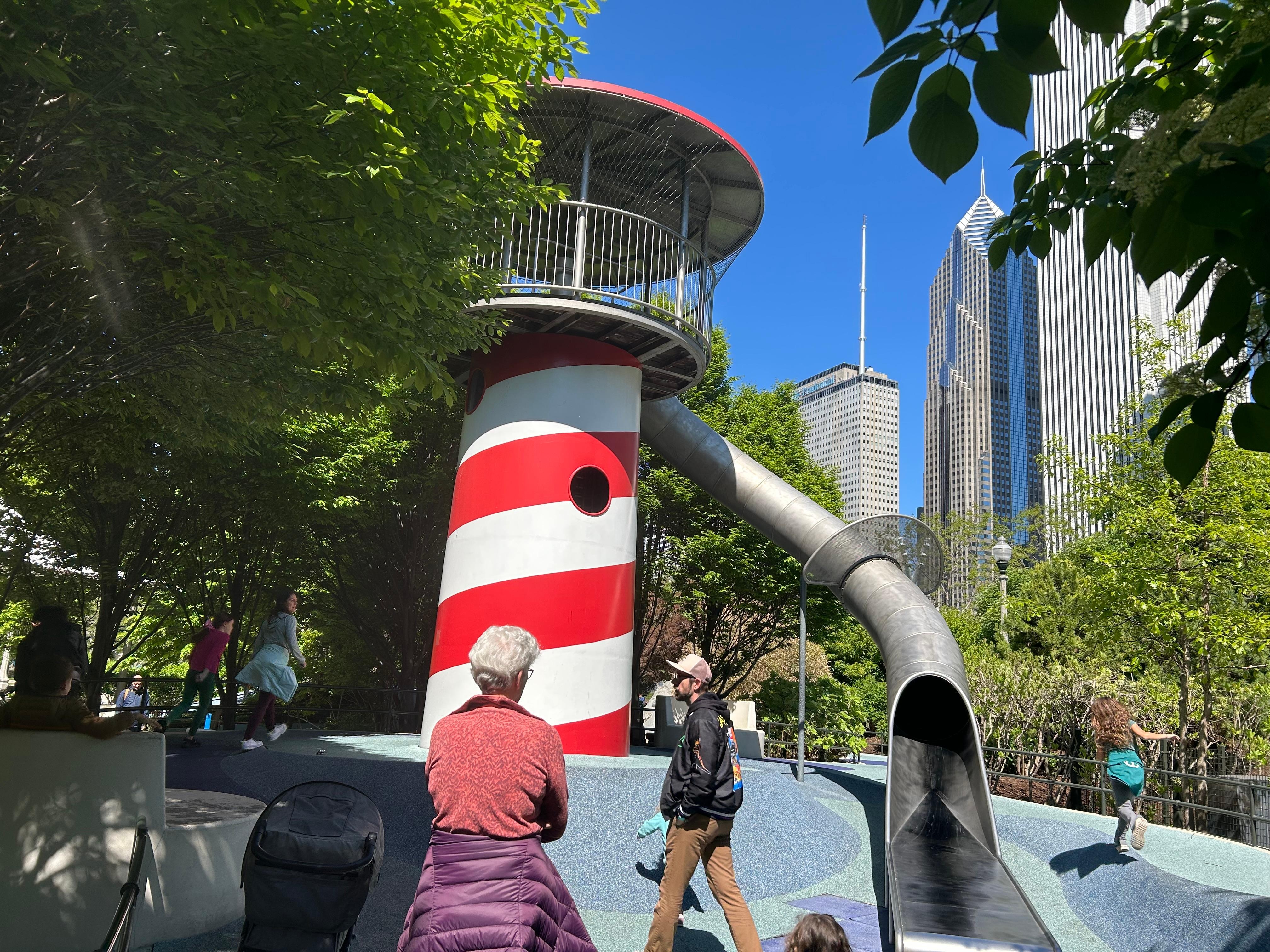 Possibly the best playground in America in walking distance 