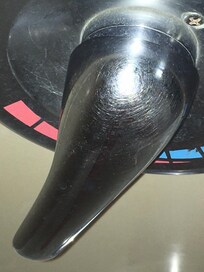 Shower spigot filthy (not cleaned by housekeeping)