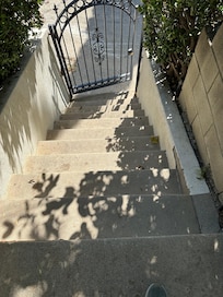 Stairway to the street