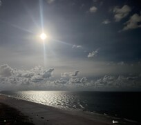 Full moon from the balcony.