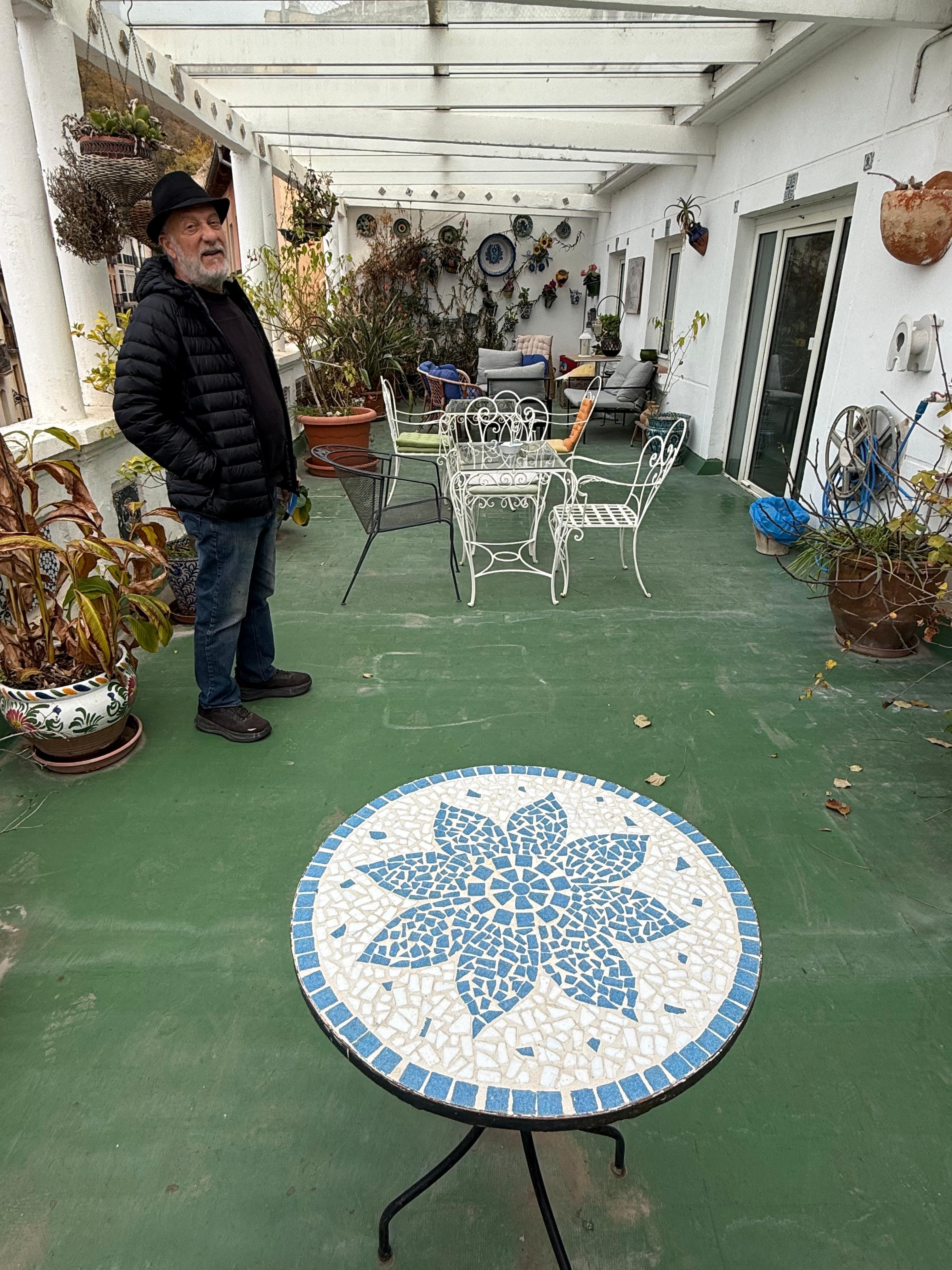 On the third floor, there is a roof terrace 