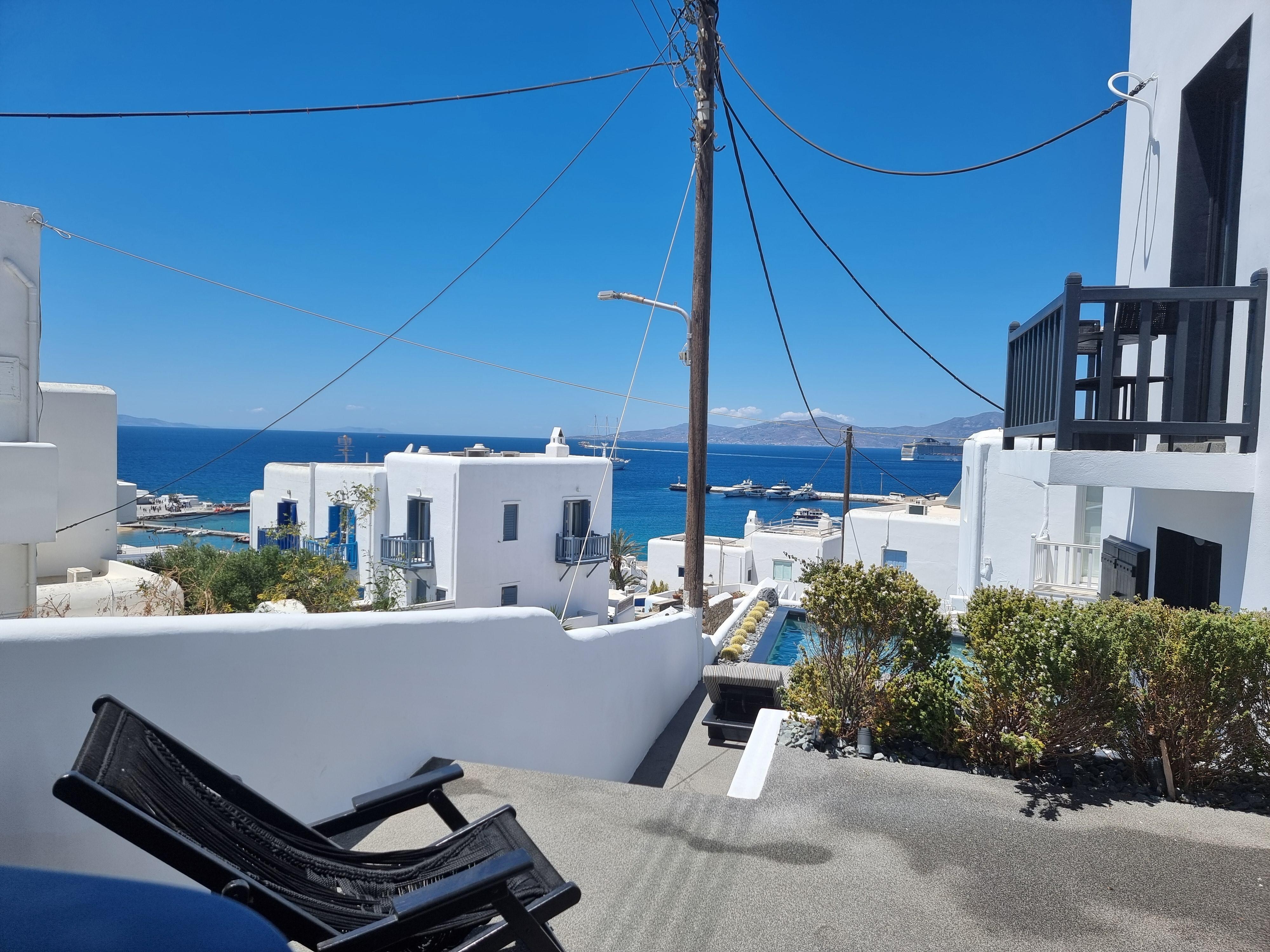 View from the breakfast place 