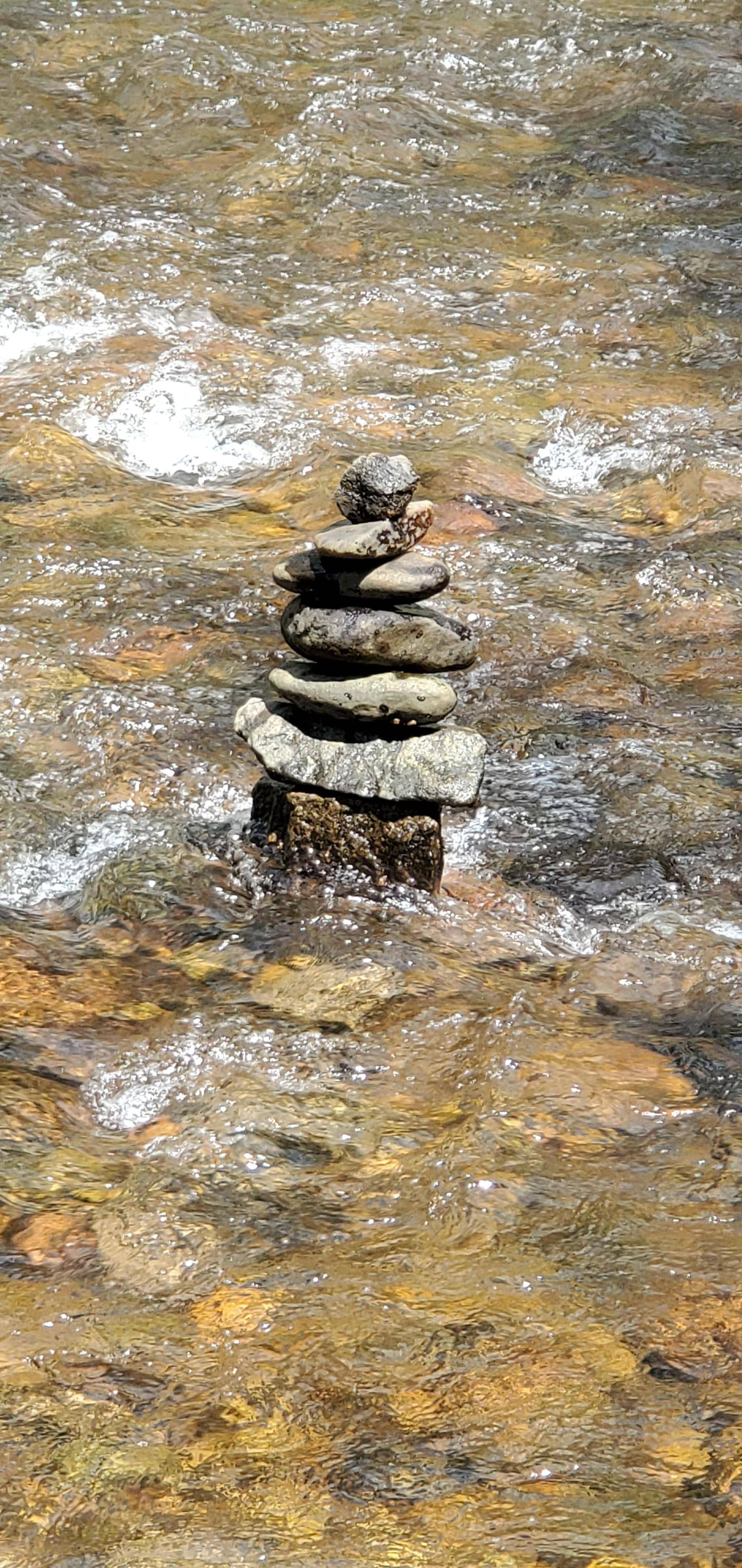 1 of 2 cairns my son built