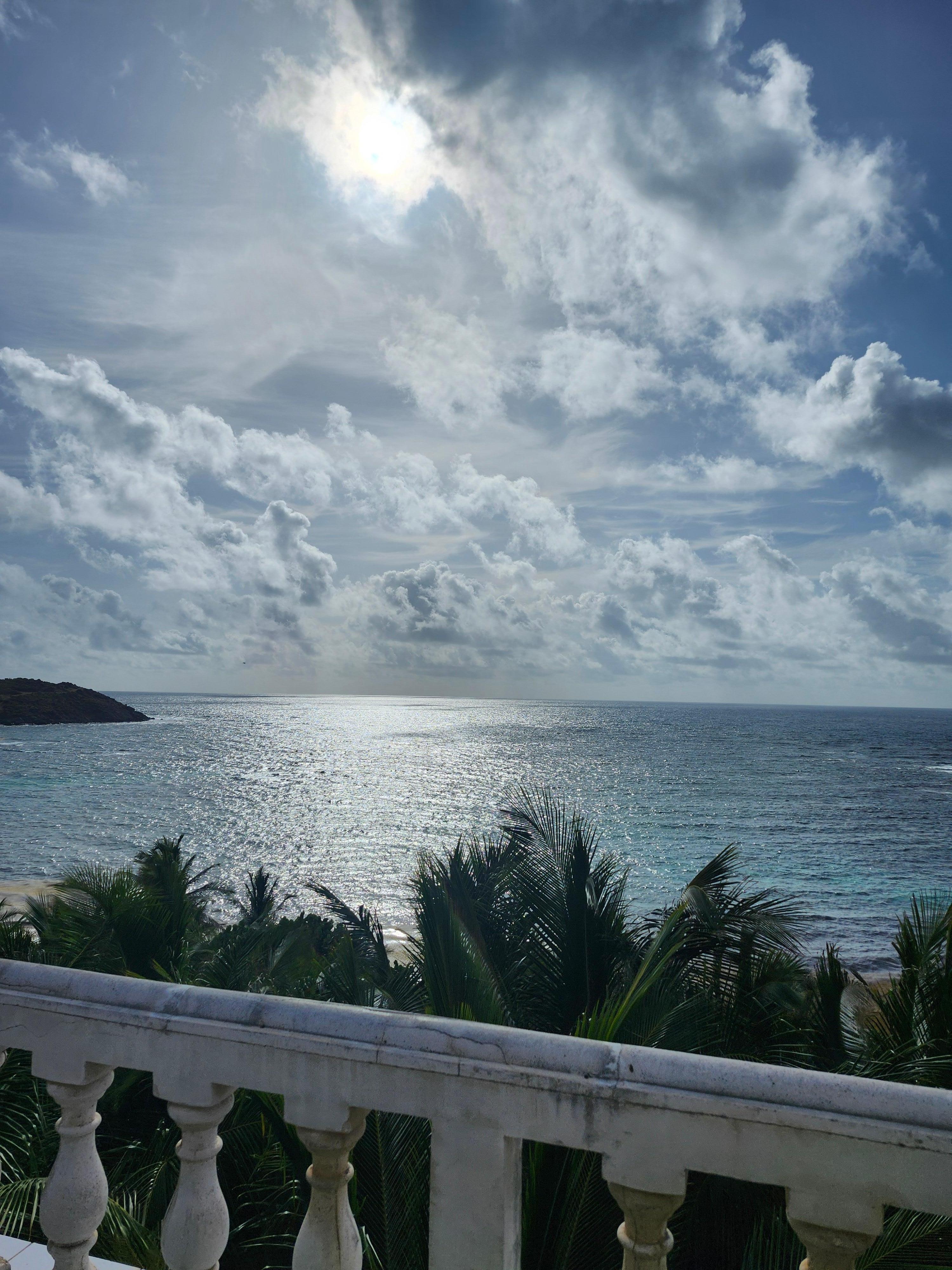 Beautiful view from deck of house
