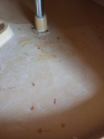 Sticky lazy Susan