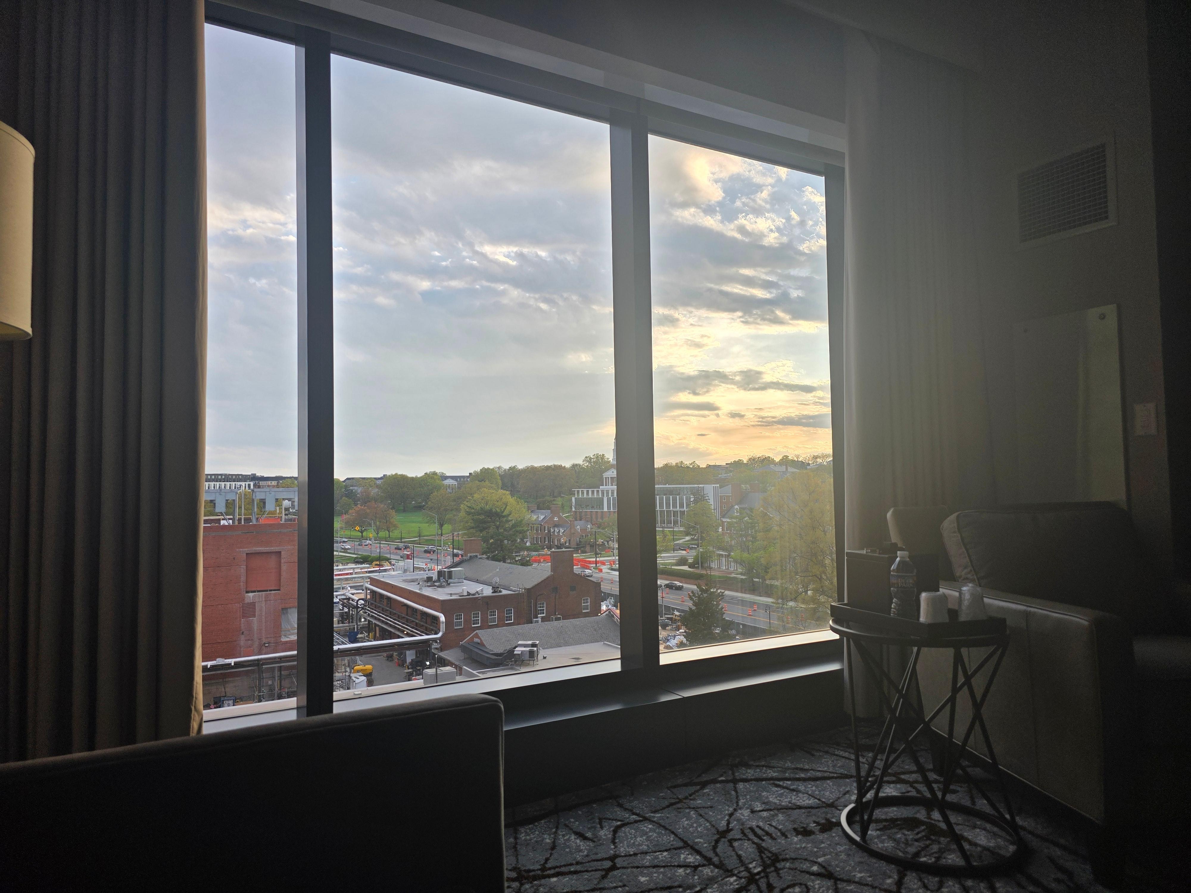 Pretty view from the room