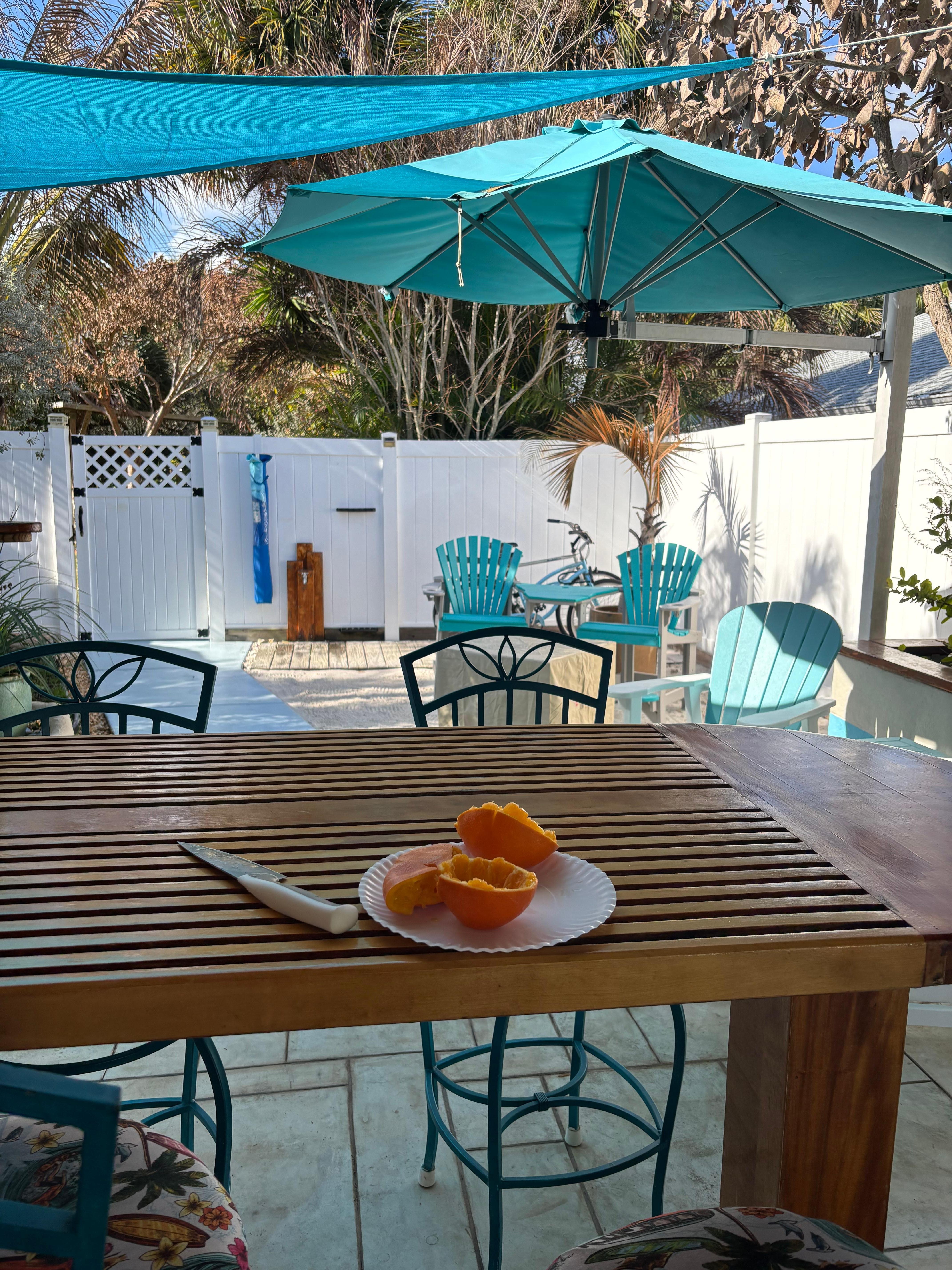 Amazing outdoor area 