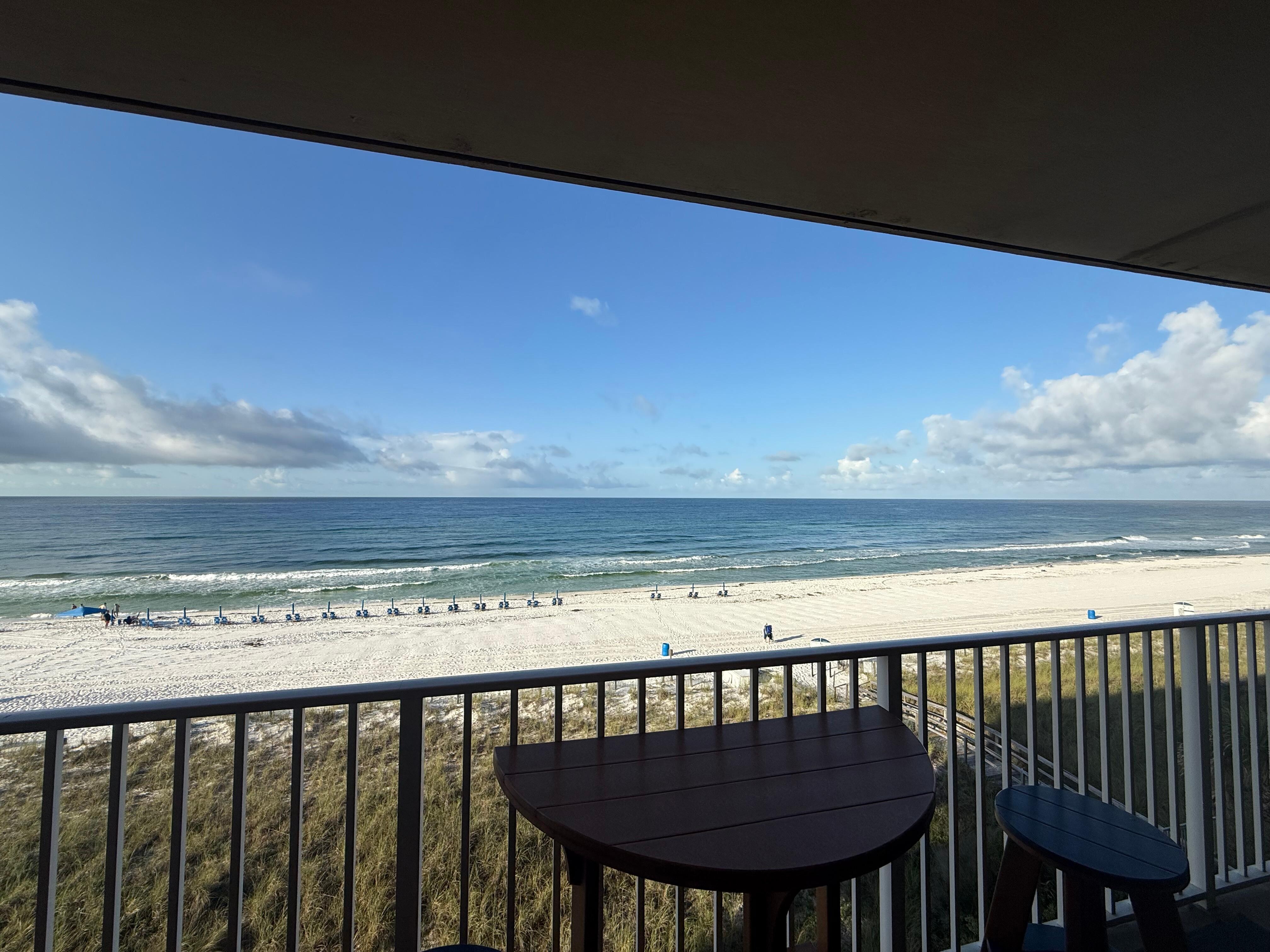 View from balcony