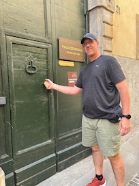 Door to the apartment
