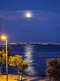 Moon over Split