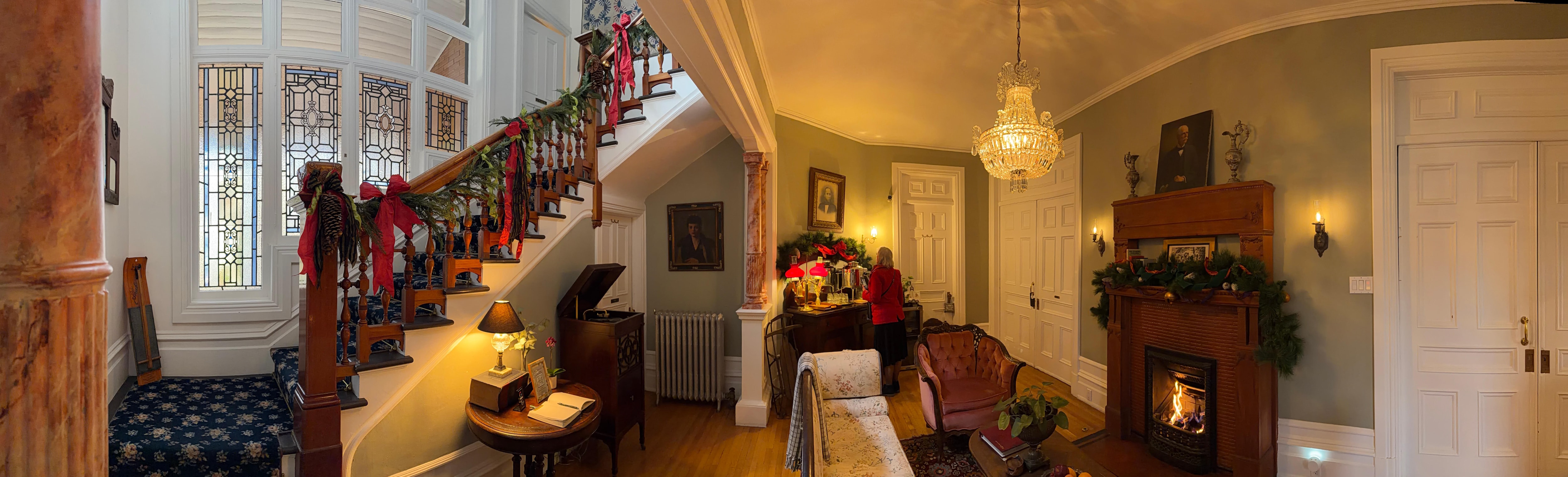 Main floor reception area