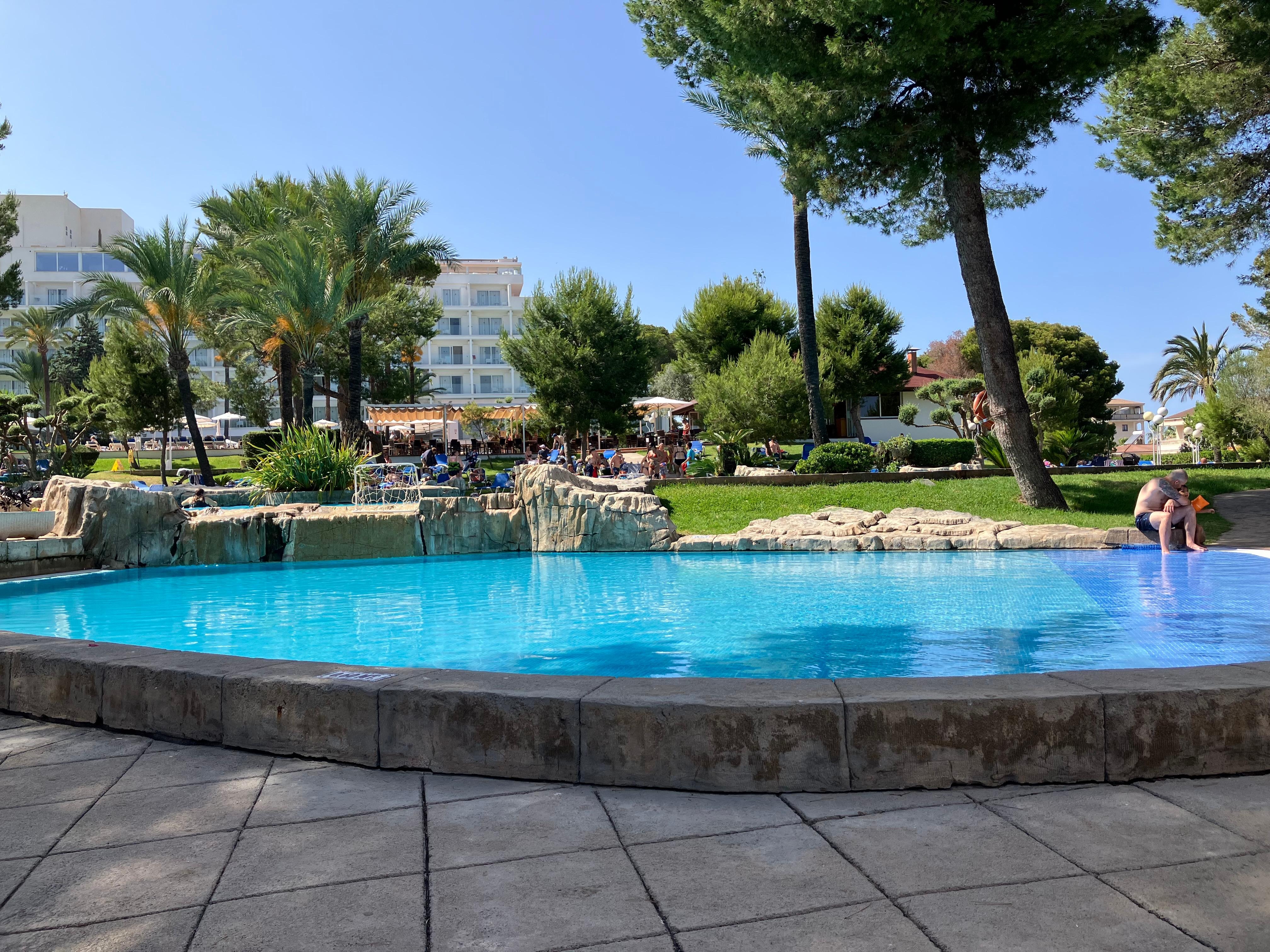 One of the pools