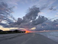 Sunrise on the beach