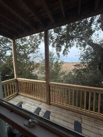 2nd level view- Again, brush removal would help.