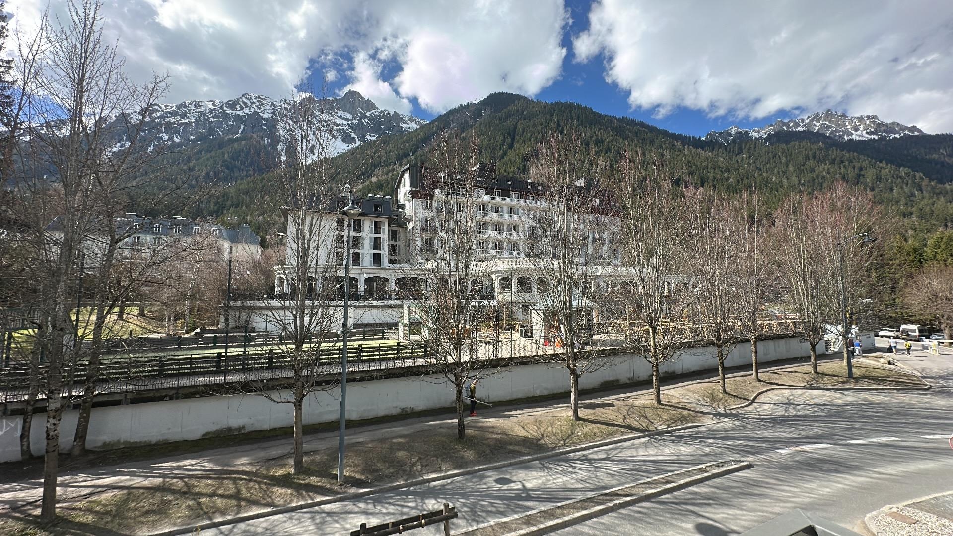 Hotel across the street 