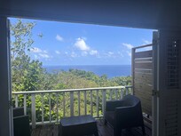 The ocean view from the room