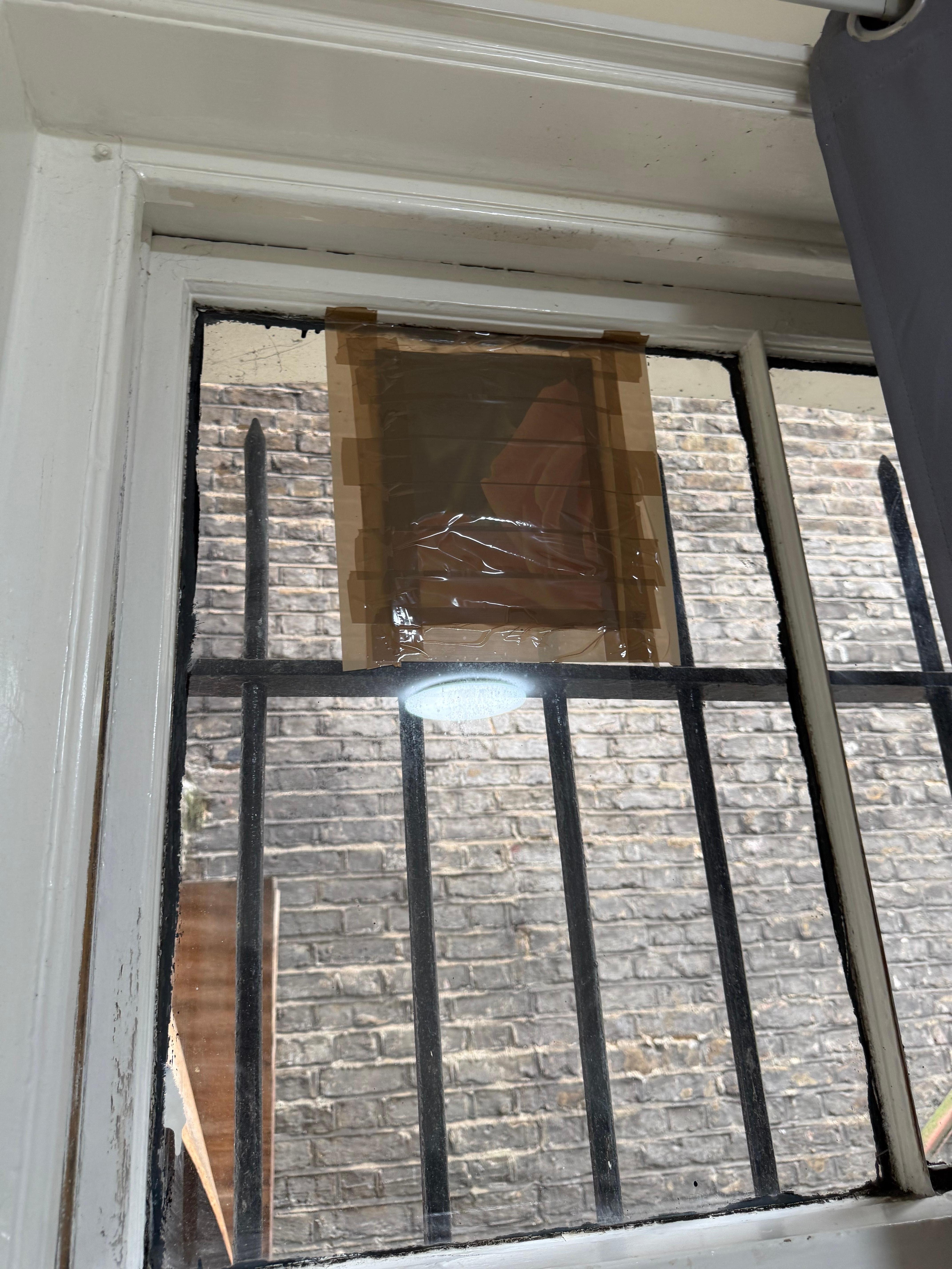 Broken window