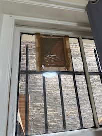 Broken window