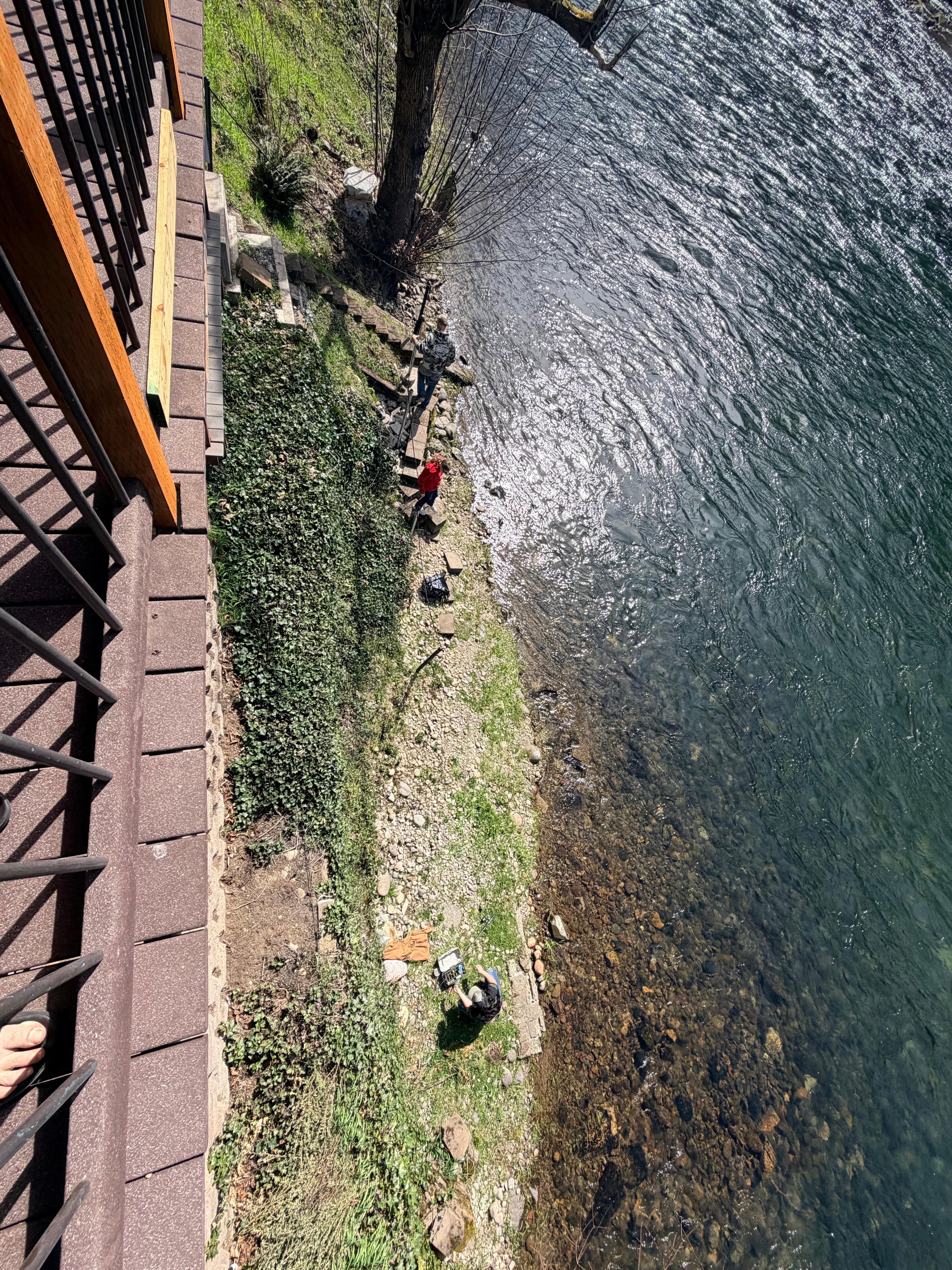 Great views from the deck 