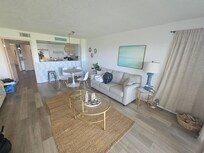 Living area looking towards kitchen