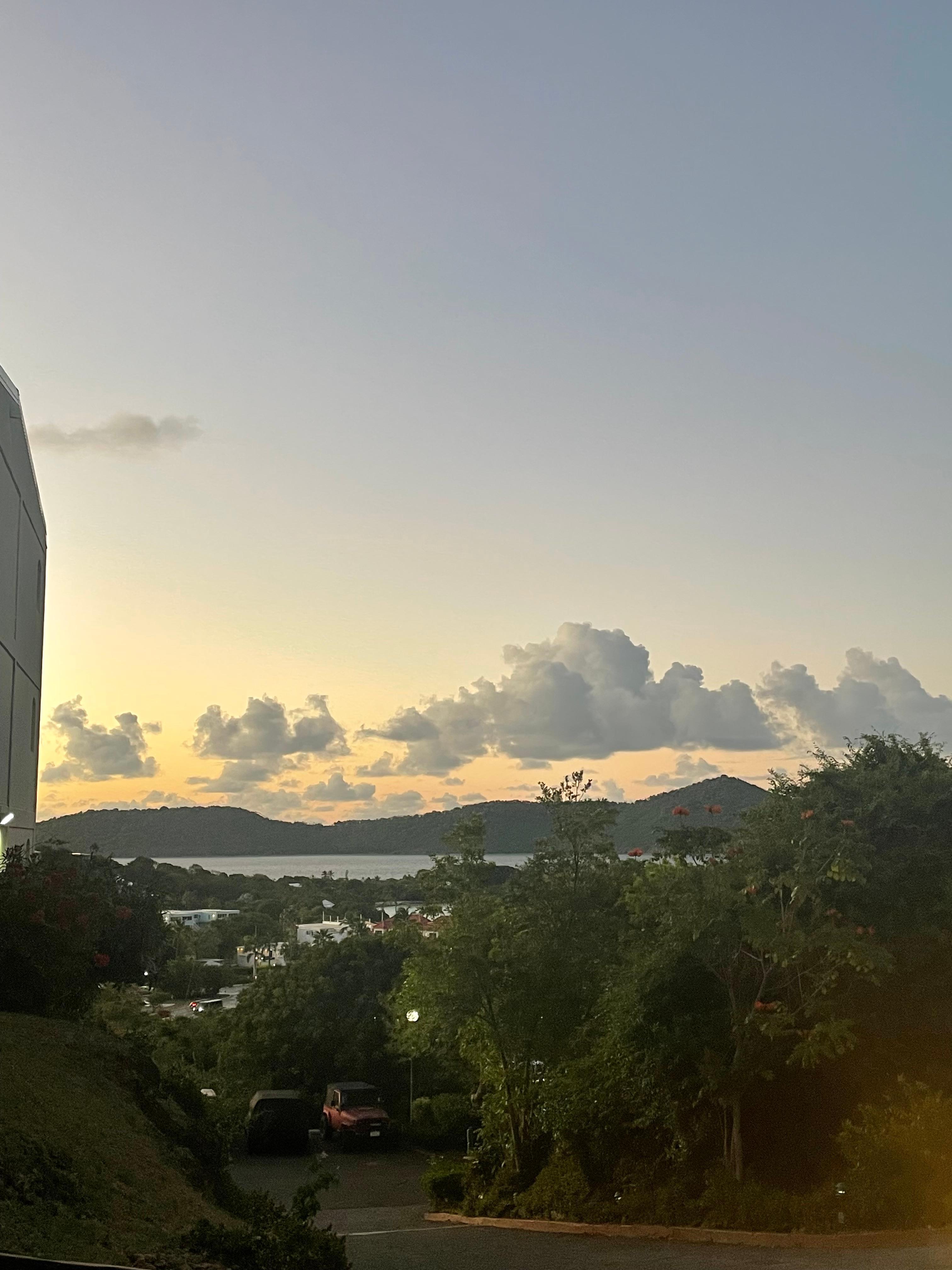 View from the balcony 
