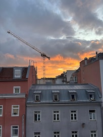 Last sunset of the trip from my room window
