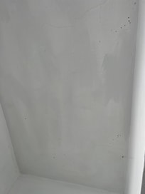 Mold on bathroom ceiling.